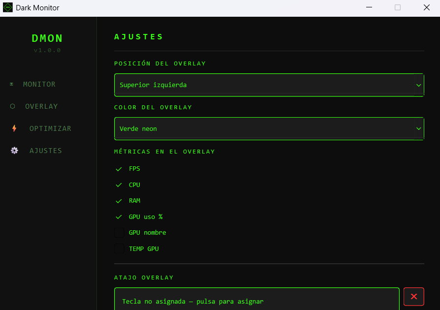 Configuracion gaming para Windows